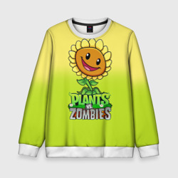 Детский свитшот 3D Plants vs. Zombies - Подсолнух