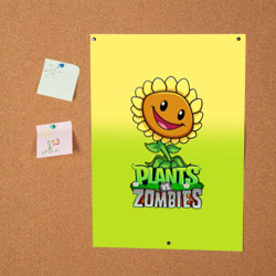 Постер Plants vs. Zombies - Подсолнух - фото 2