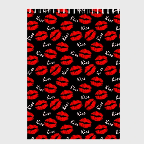 Скетчбук Kiss поцелуи