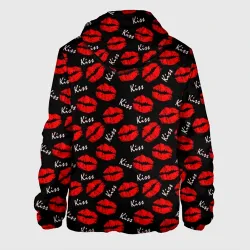 Мужская куртка 3D Kiss поцелуи - фото 2