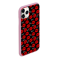 Чехол для iPhone 11 Pro Max матовый Kiss поцелуи - фото 2