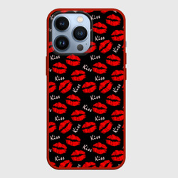 Чехол для iPhone 13 Pro Kiss поцелуи