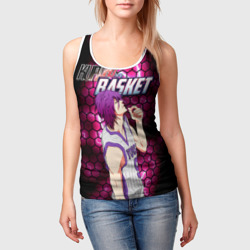 Женская майка 3D Kuroko no Basuke, Murasakibara Atsushi Ацуши Мурасакибара - фото 2