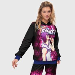 Женский костюм с толстовкой 3D Kuroko no Basuke, Murasakibara Atsushi Ацуши Мурасакибара - фото 2