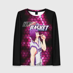 Женский лонгслив 3D Kuroko no Basuke, Murasakibara Atsushi Ацуши Мурасакибара
