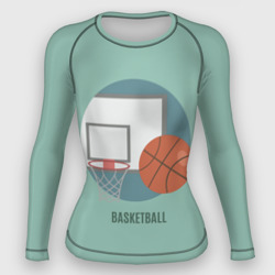 Женский рашгард 3D Basketball Спорт