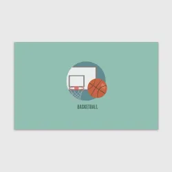 Бумага для упаковки 3D Basketball Спорт