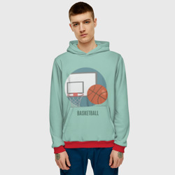 Мужская толстовка 3D Basketball Спорт - фото 2