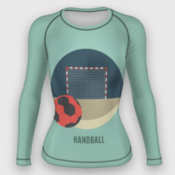 Женский рашгард 3D Handball Спорт