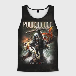 Мужская майка 3D Powerwolf Call of the Wild