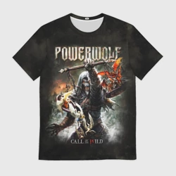 Мужская футболка 3D Powerwolf Call of the Wild