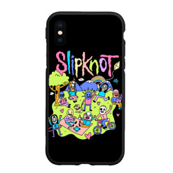 Чехол для iPhone XS Max матовый Slipknot cuties