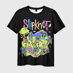 Мужская футболка 3D Slipknot cuties