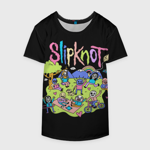 Накидка на куртку 3D Slipknot cuties, цвет 3D печать - фото 4