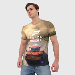 Мужская футболка 3D Forza Horizon 5 Игра - фото 2