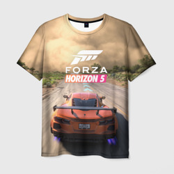 Мужская футболка 3D Forza Horizon 5 Игра