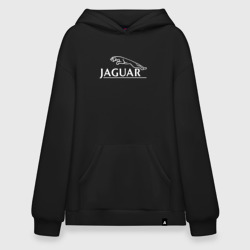 Худи SuperOversize хлопок Jaguar, Ягуар Логотип