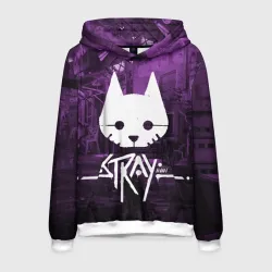 Мужская толстовка 3D Stray игра