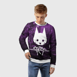 Детский свитшот 3D Stray игра - фото 2