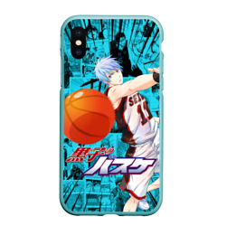 Чехол для iPhone XS Max матовый Баскетбол Куроко, Куроко Тецуя