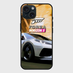 Чехол силиконовый для Apple iPhone 15 матовый Игрище Forza Horizon 5