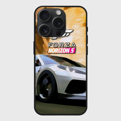 Чехол силиконовый для Apple iPhone 15 Pro матовый Игрище Forza Horizon 5