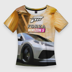 Женская футболка 3D Slim Игрище Forza Horizon 5