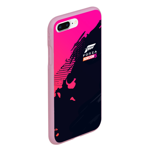 Чехол для iPhone 7Plus/8 Plus матовый Форза Хорайзен 5 Forza Horizon 5, цвет розовый - фото 3
