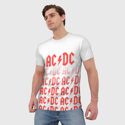 Мужская футболка 3D Ac/dc Паттерн - фото 2