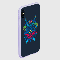 Чехол для iPhone XS Max матовый Оружие Линка - фото 2