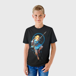 Детская футболка 3D Линк на охоте - фото 2