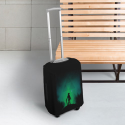 Чехол для чемодана 3D Линк на холме - фото 2