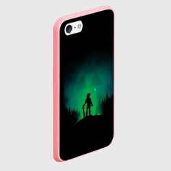 Чехол для iPhone 5/5S матовый Линк на холме - фото 2