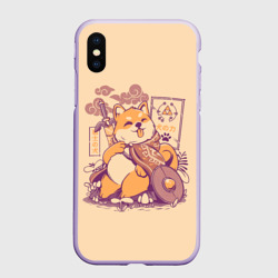 Чехол для iPhone XS Max матовый Стиба Ину Линк