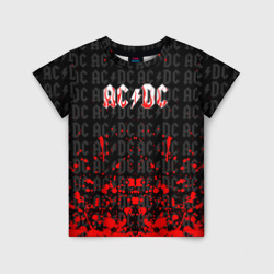 Детская футболка 3D Ac/dc Паттерн