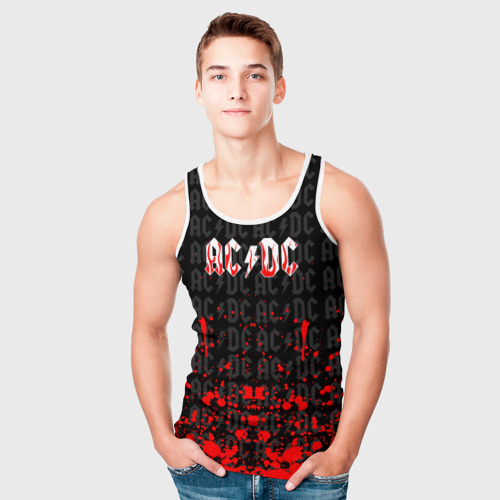 Мужская майка 3D Ac/dc Паттерн, цвет 3D печать - фото 5