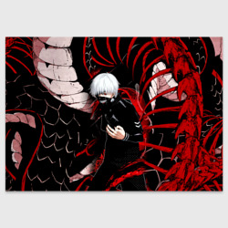 Поздравительная открытка Токийский Гуль Красный Змей Tokyo Ghoul Snake