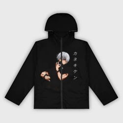 Женская ветровка 3D Токийский Гуль снимает маску Иероглифы