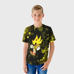 Детская футболка 3D Sonic EXE + Краски - фото 2