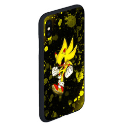 Чехол для iPhone XS Max матовый Sonic EXE + Краски - фото 2