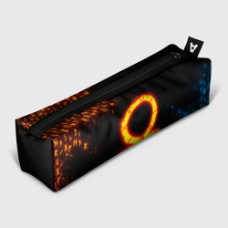 Пенал школьный 3D God of war Cratos fire symbol rune