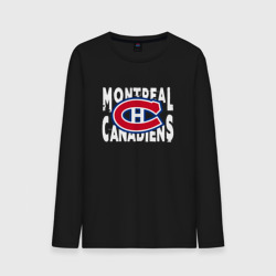 Мужской лонгслив хлопок Монреаль Канадиенс, Montreal Canadiens