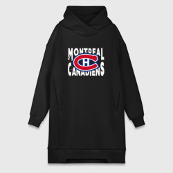 Платье-худи хлопок Монреаль Канадиенс, Montreal Canadiens