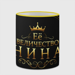 Кружка с полной запечаткой Её величество Нина - фото 2