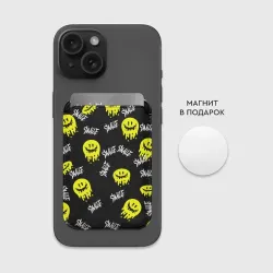 Картхолдер Magsafe магнитный Smile| smile| граффити - фото 2