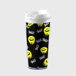 Термокружка-непроливайка Smile| smile| граффити