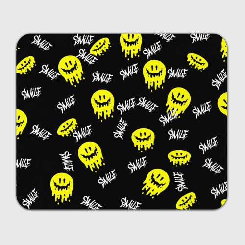 Прямоугольный коврик для мышки Smile| smile| граффити