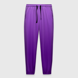 Мужские брюки 3D Красивый фиолетовый градиент