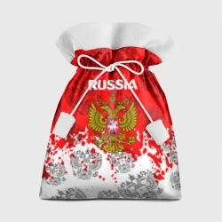 Подарочный 3D мешок Russia Паттерн Гербов