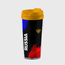Термокружка-непроливайка Russia Патриот.
